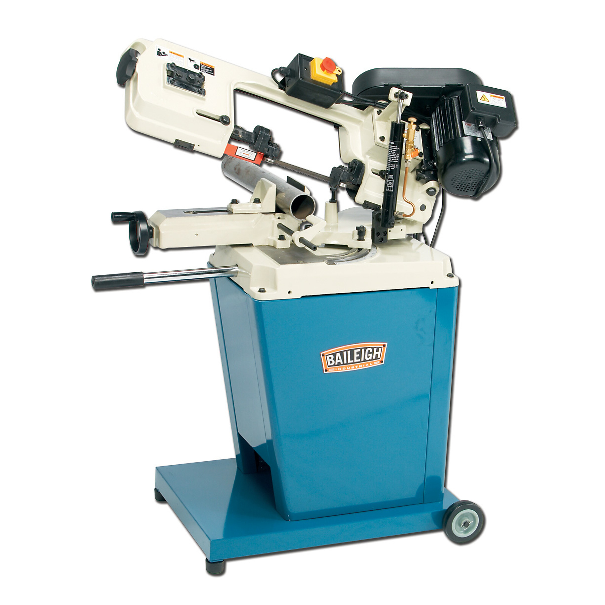 Baileigh, Metal Cutting Saw Vertical Cutting Option, Horsepower 0.75 HP, Volts 110 Power Type Corded, Model# BS-128M